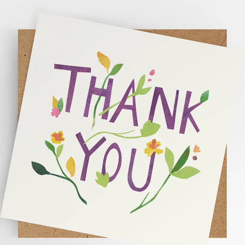Thank- you Card
