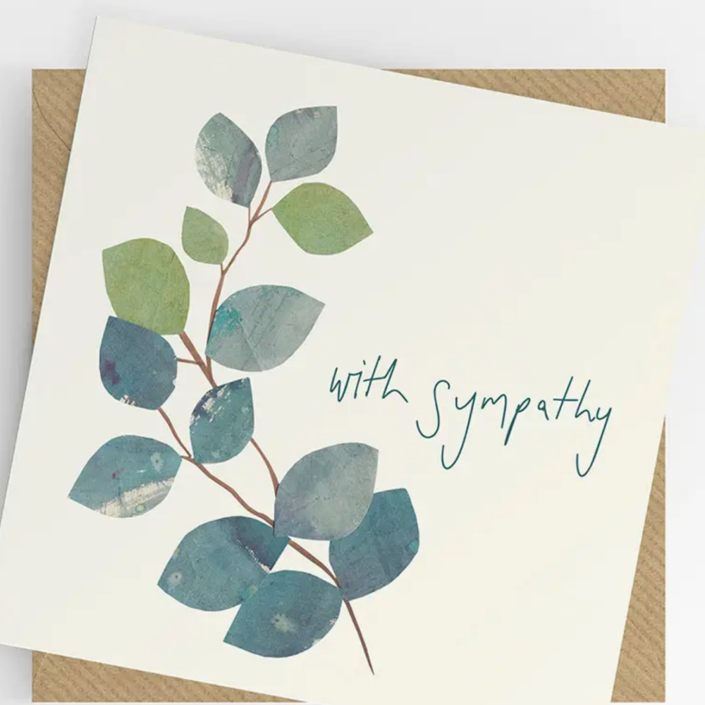 With Sympathy Card
