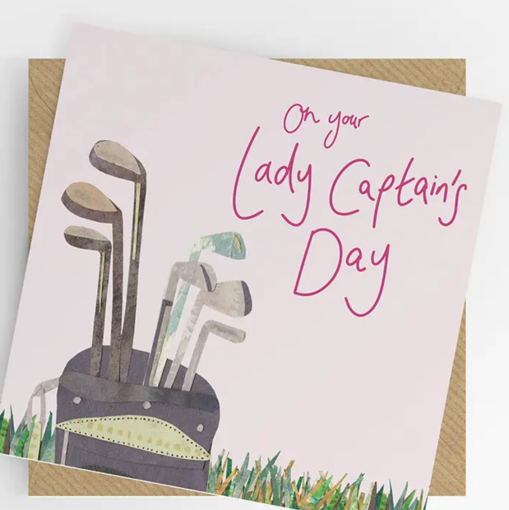 Lady Captain's Day Card