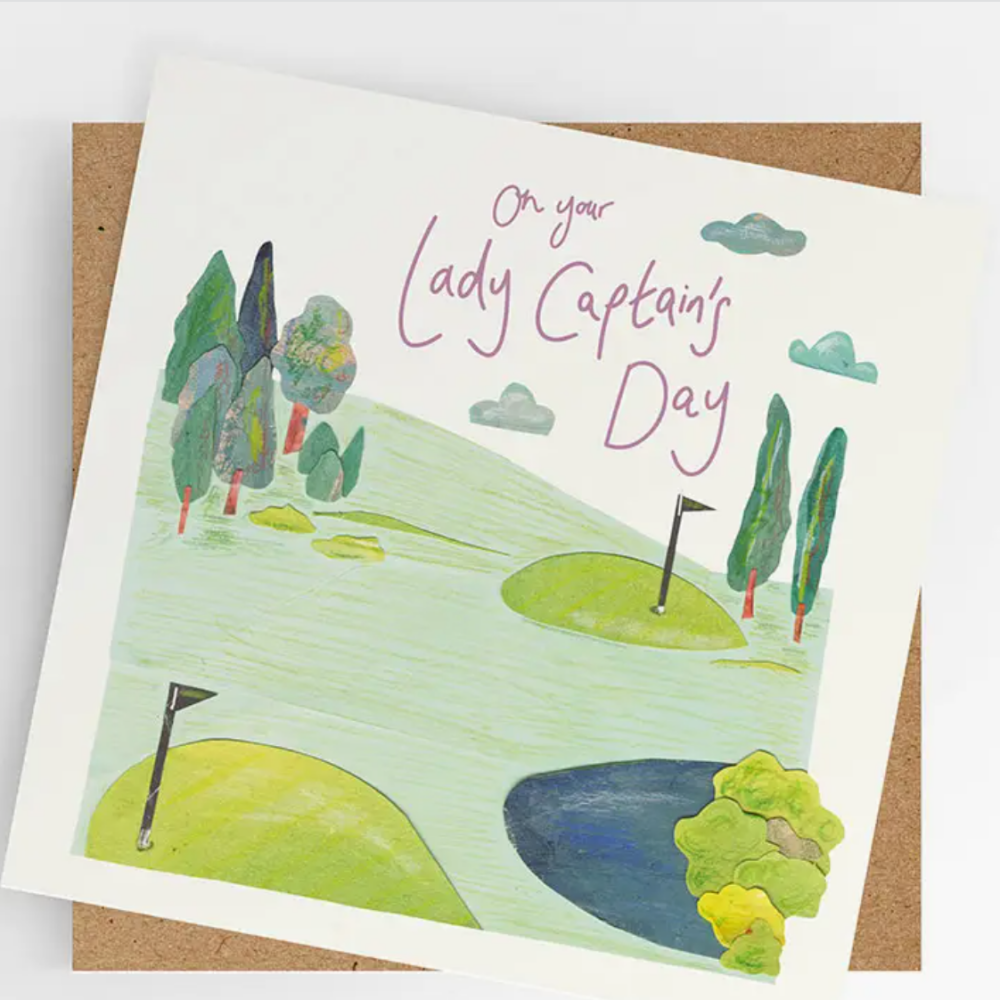 Lady Captain's Day Card