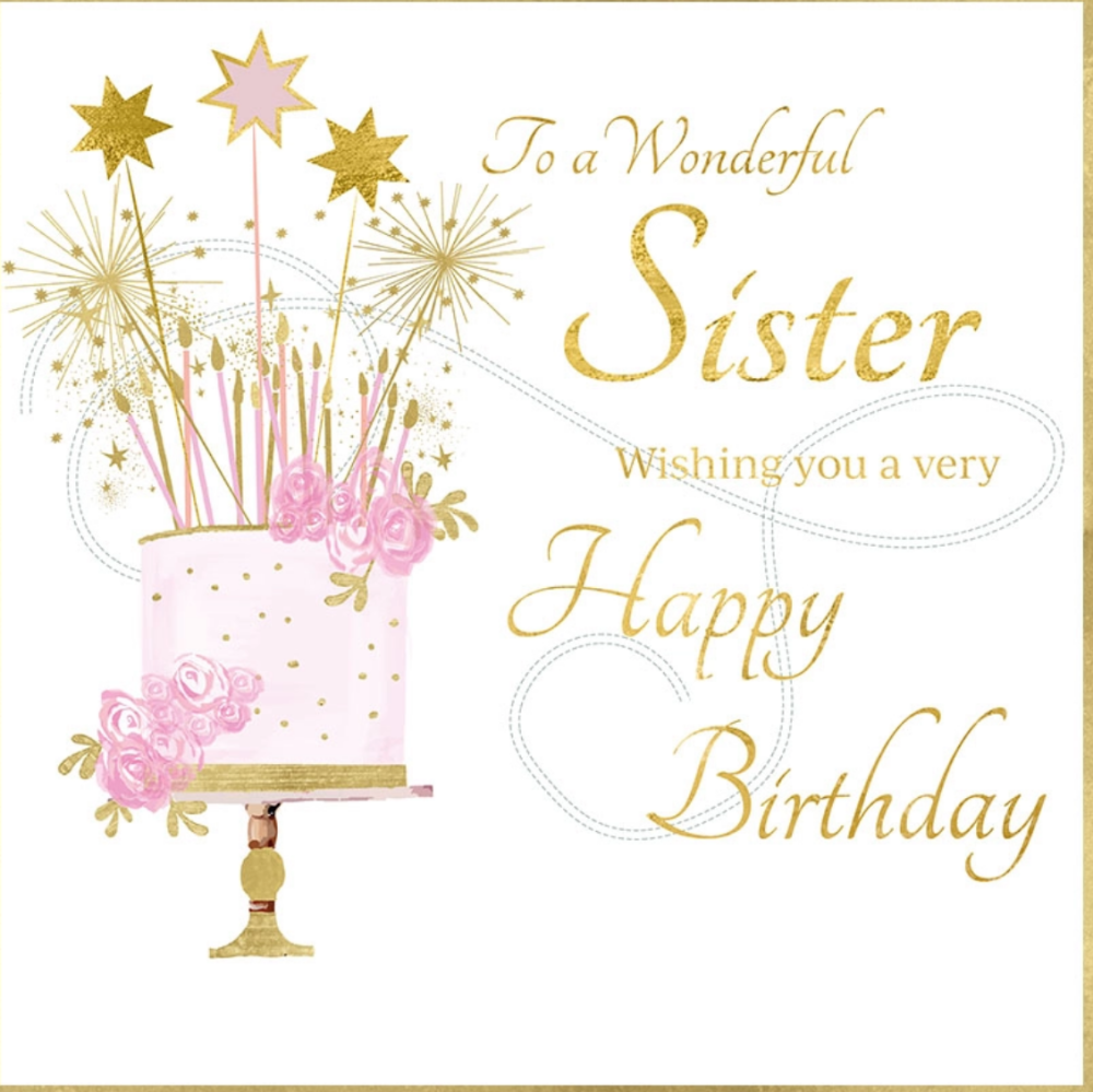 Sister Birthday Card