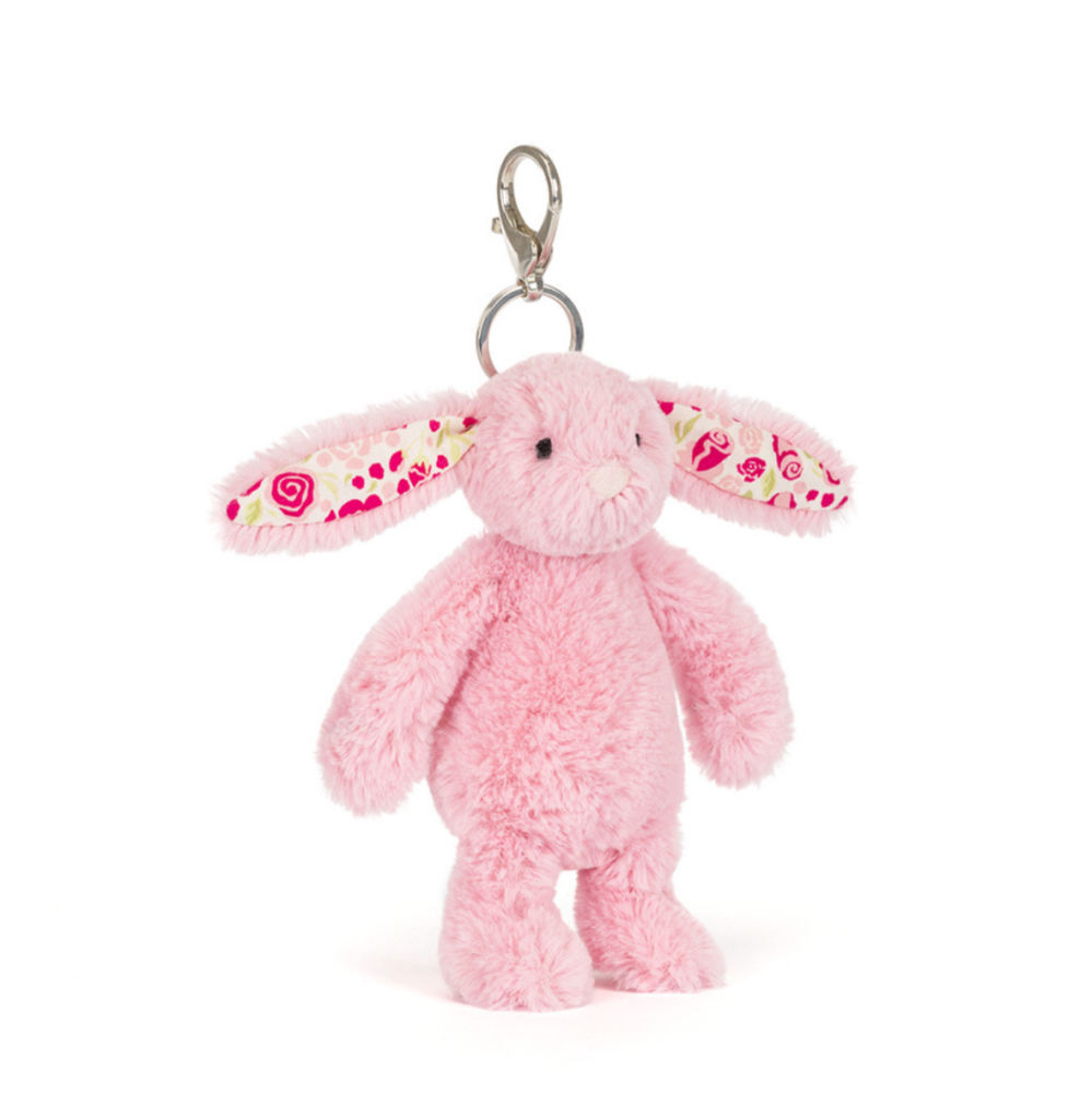 Blushkin Blossom Bunny Bag Charm