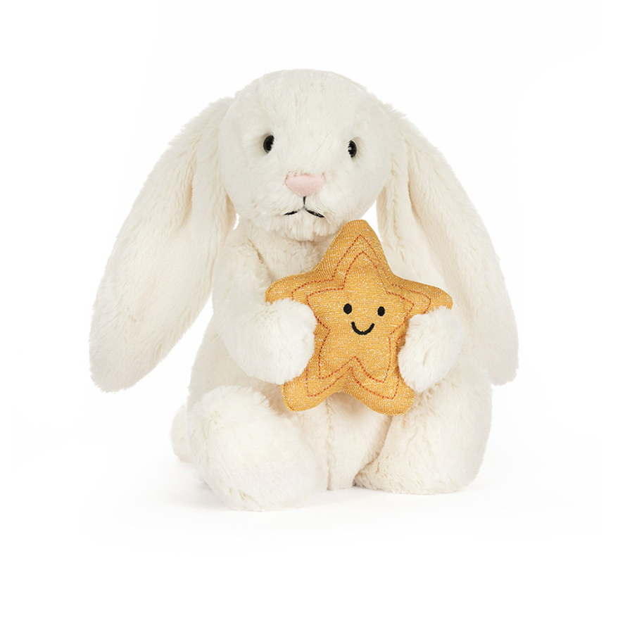 Cream Bunny with Star