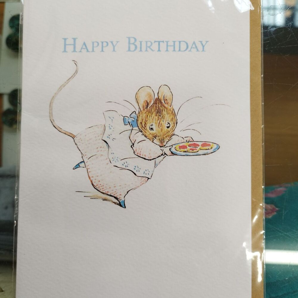 Happy Birthday Card- Beatrix Potter