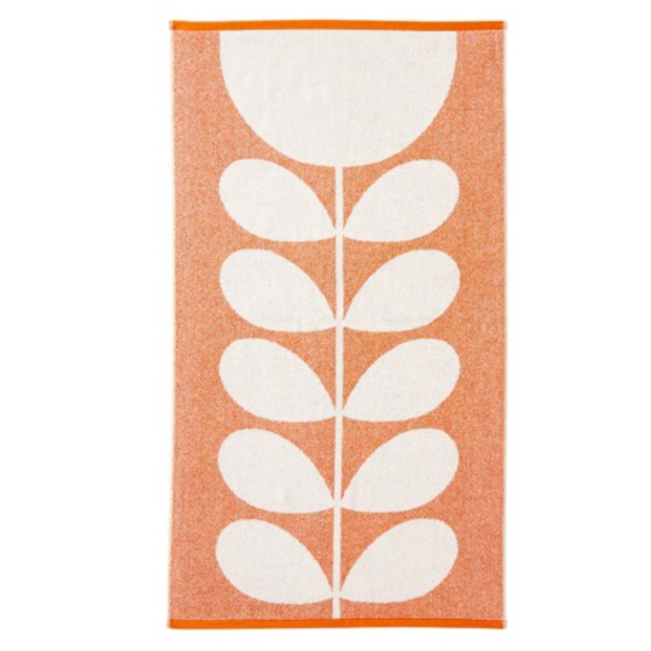 Sunflower Sunset (Orla Kiely)- Orange- Bath Towel
