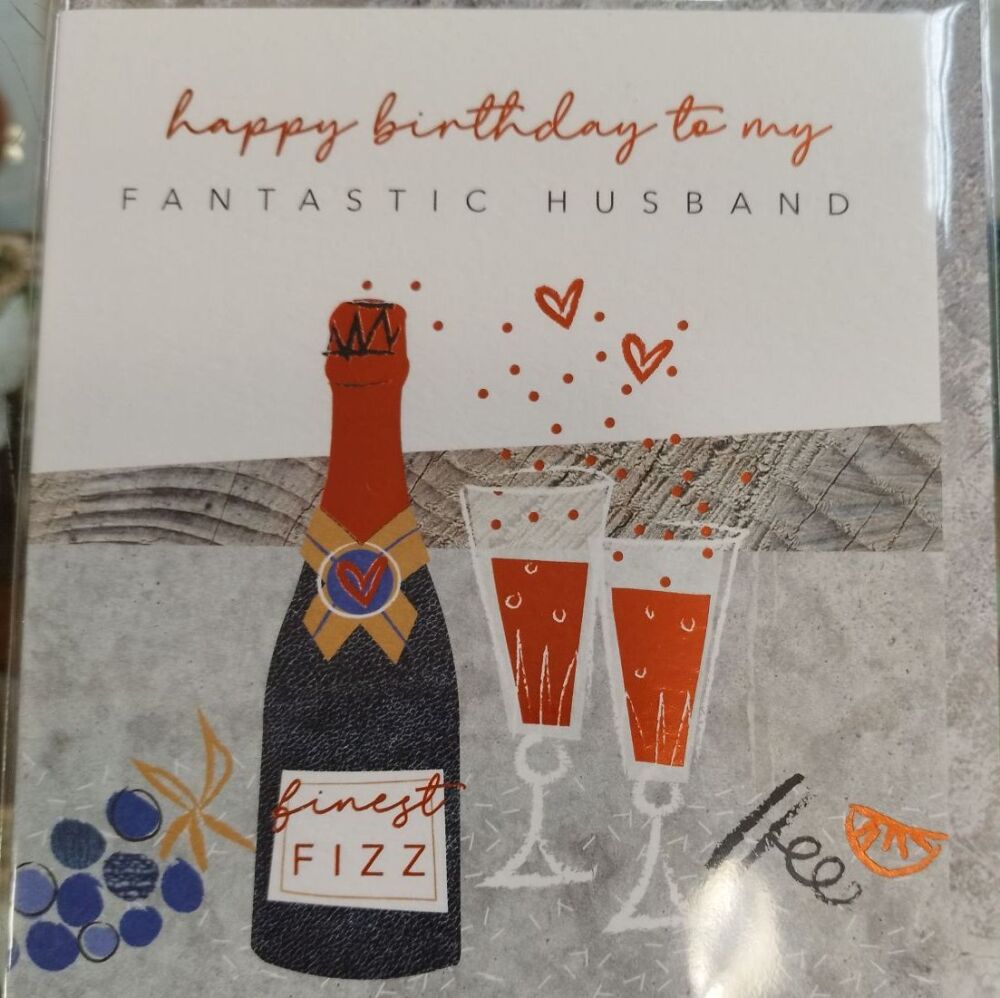 Husband Birthday Card