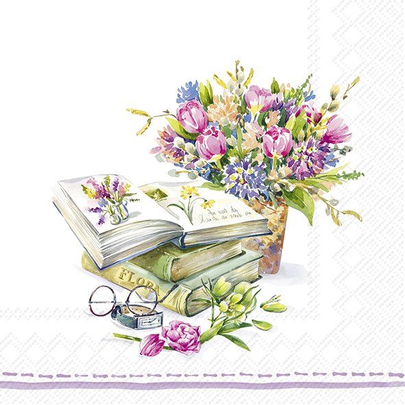 Spring Novels Napkins