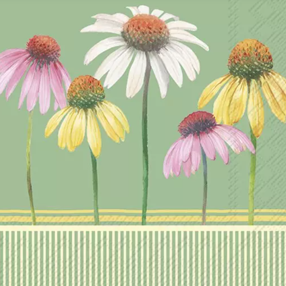 Pastel Flowers Napkins