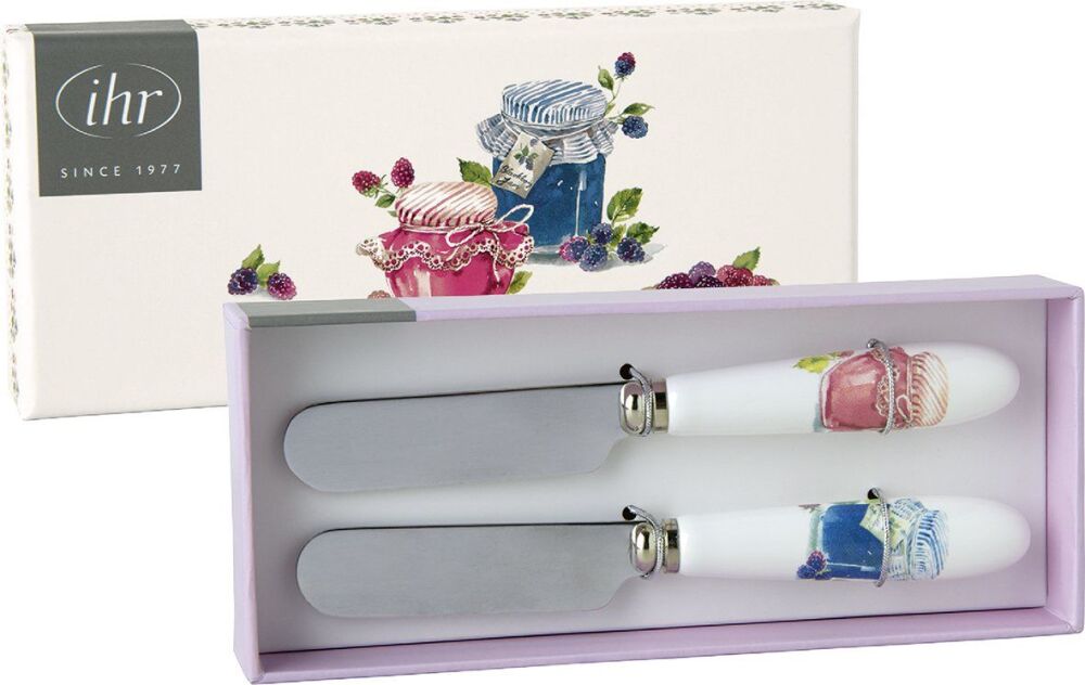 Berry and Bake Cream Boxed Butter Knives (set of 2)