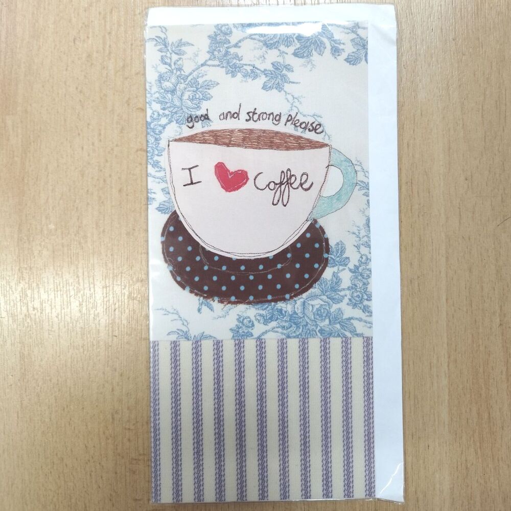 Blank Card- Coffee**