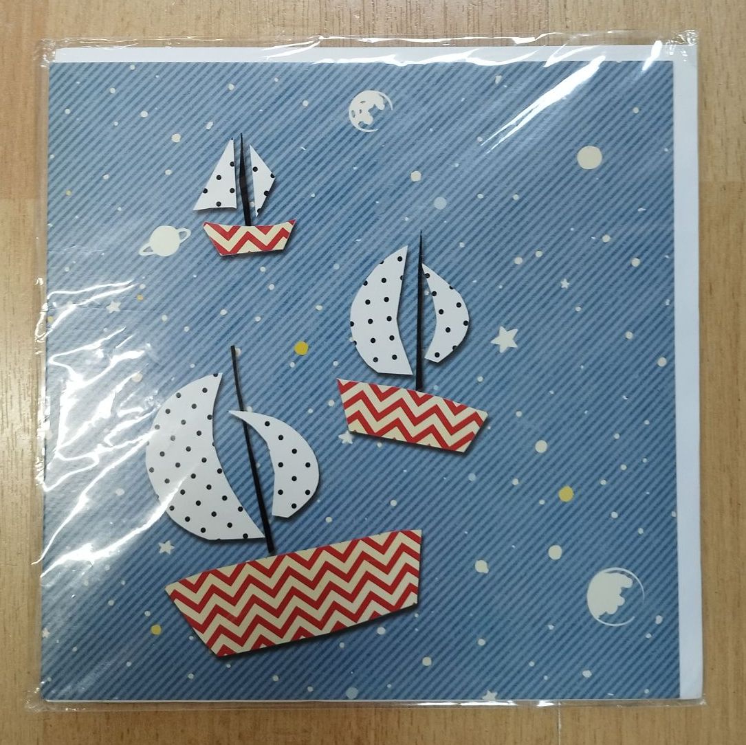 Blank Card- Boats**