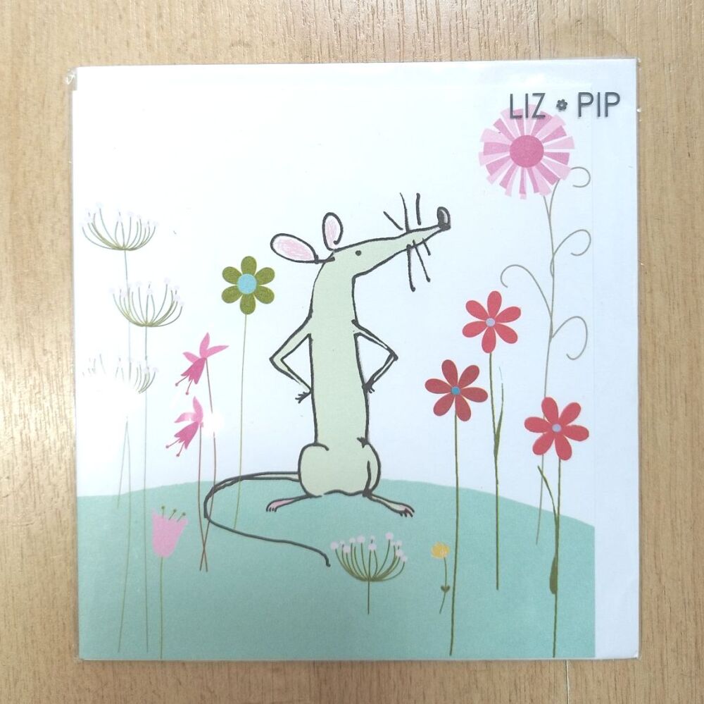 Blank Card- Mouse**