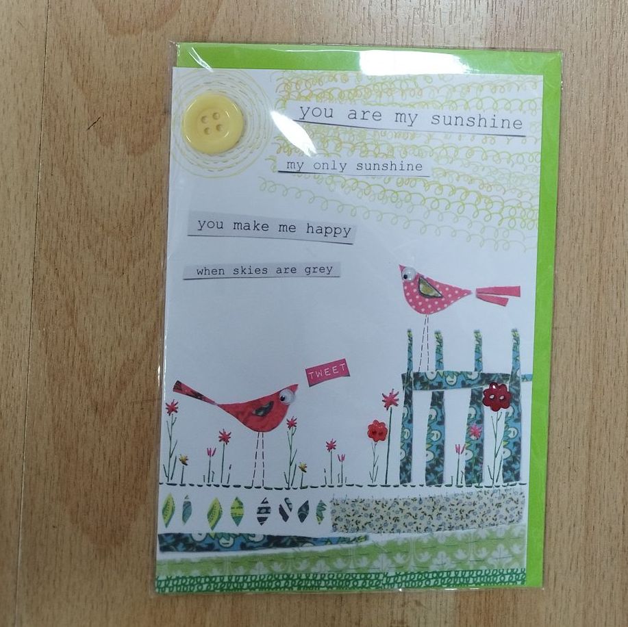 You are my sunshine Card**