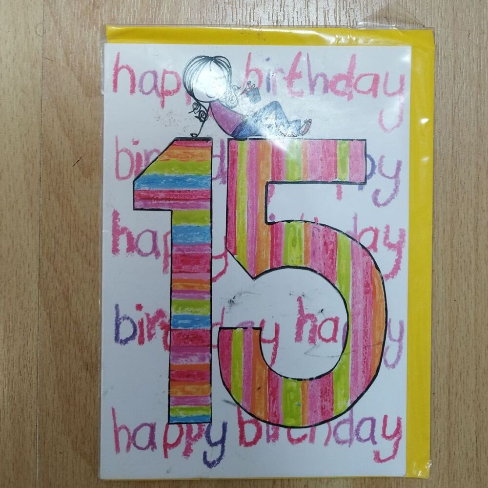 15th Birthday Card**