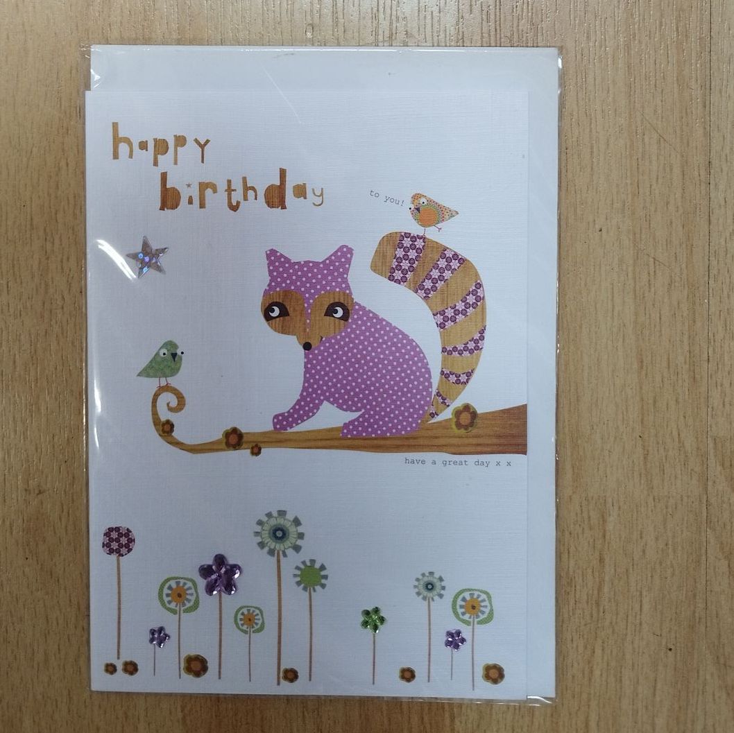 Birthday Card- Animal**