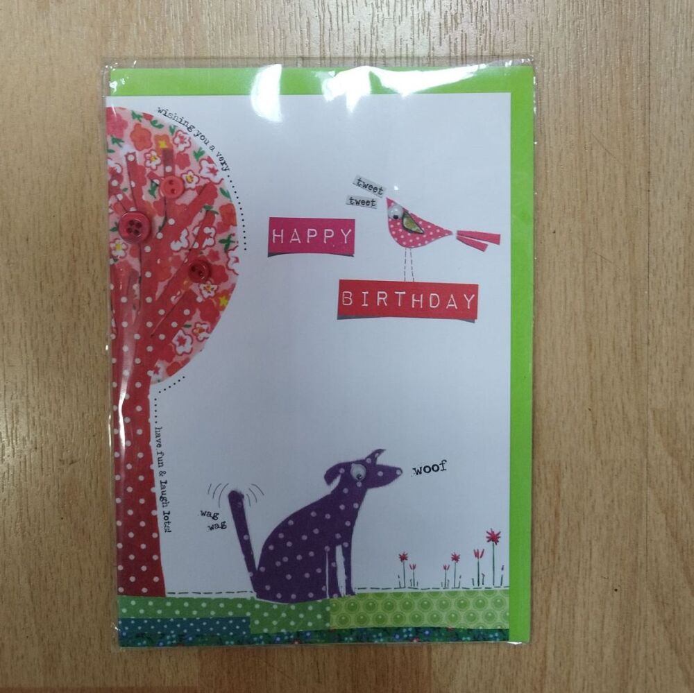 Birthday Card- Dog**