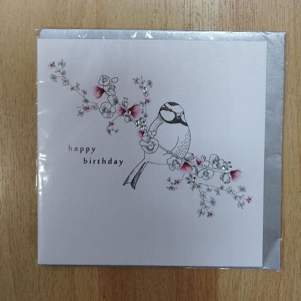 Birthday Card- Bird**