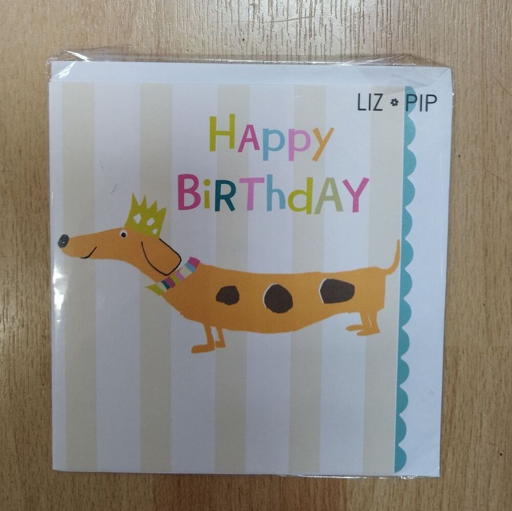 Birthday Card- Dog**