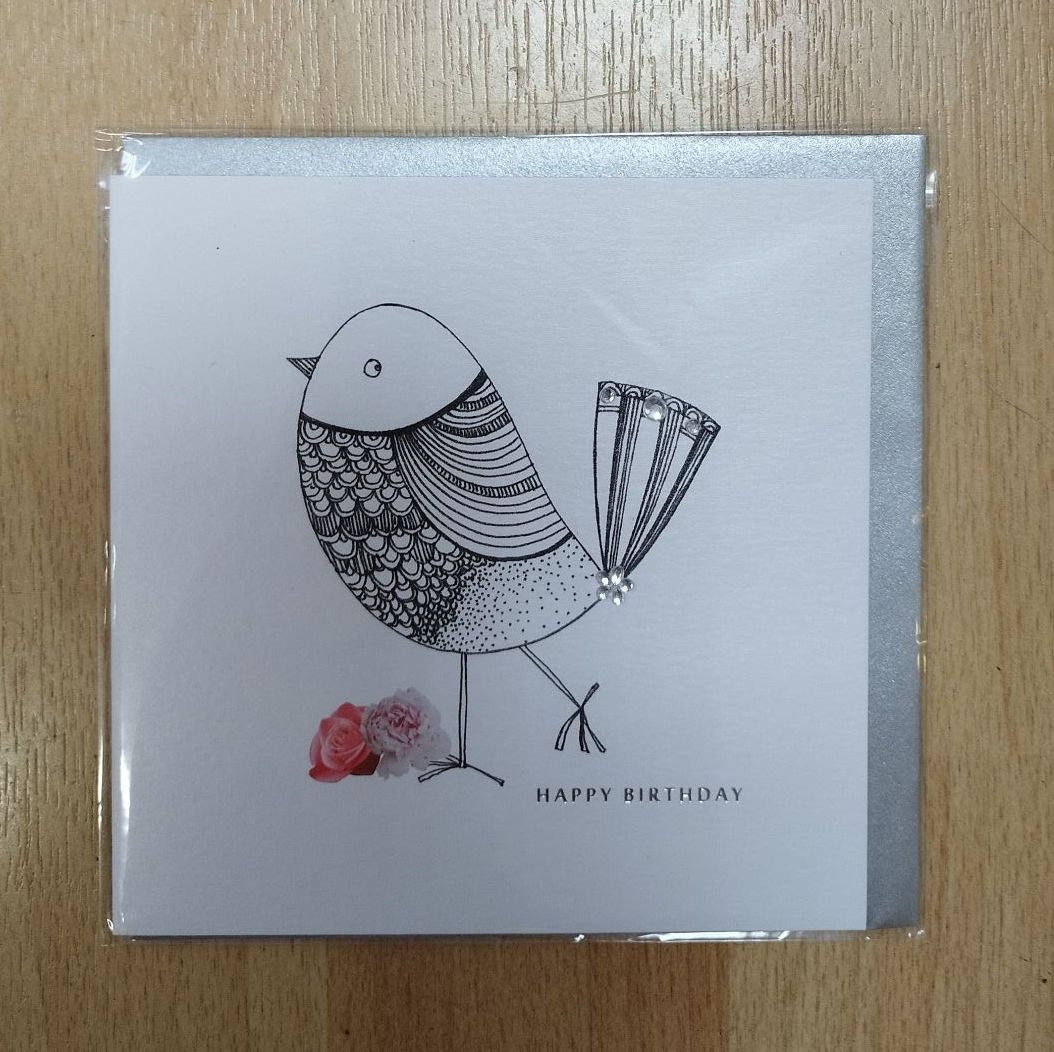 Birthday Card- Bird**