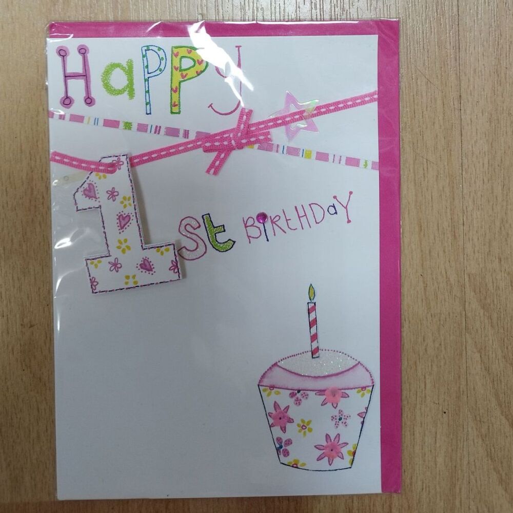 1st Birthday Card**