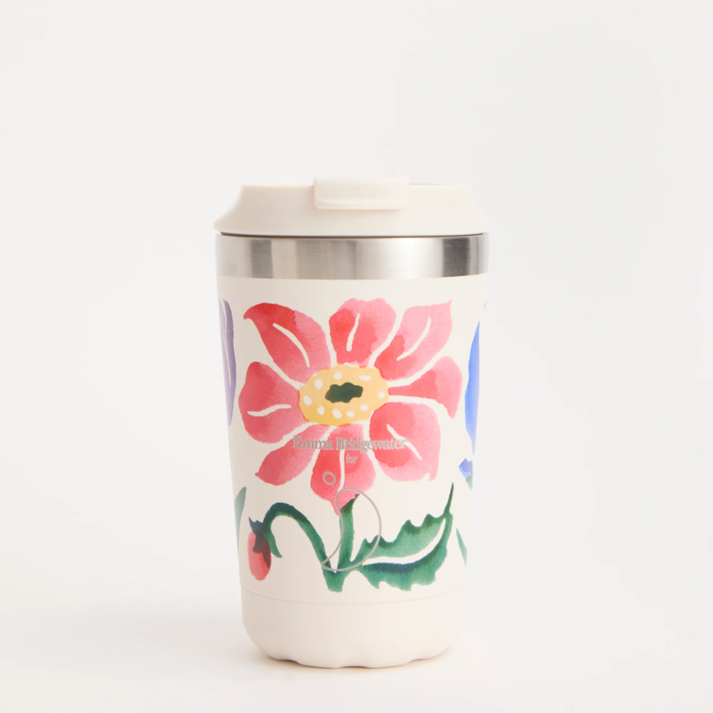Chilly's 340ml Travel Cup- Emma Bridgewater- Spring Flowers