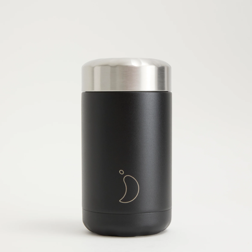 Chilly's Food Pot 500ml- Gradient Monochrome Black