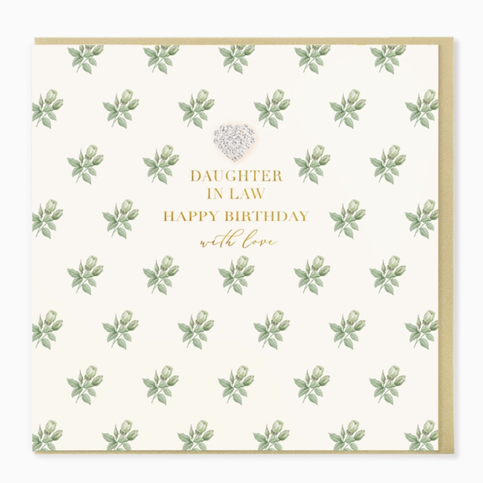 Daughter-in-law Birthday Card