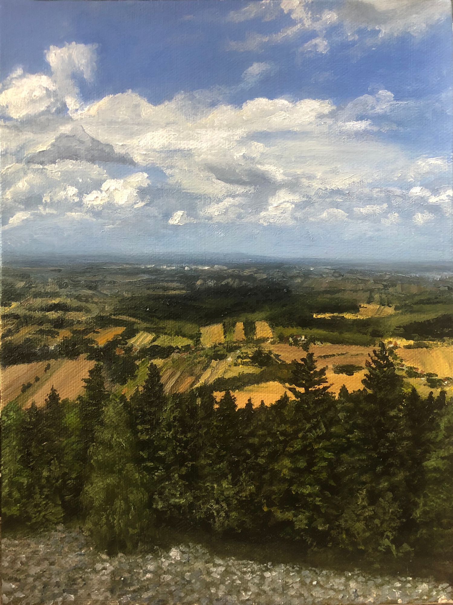 View from the Bald Mountains, Poland