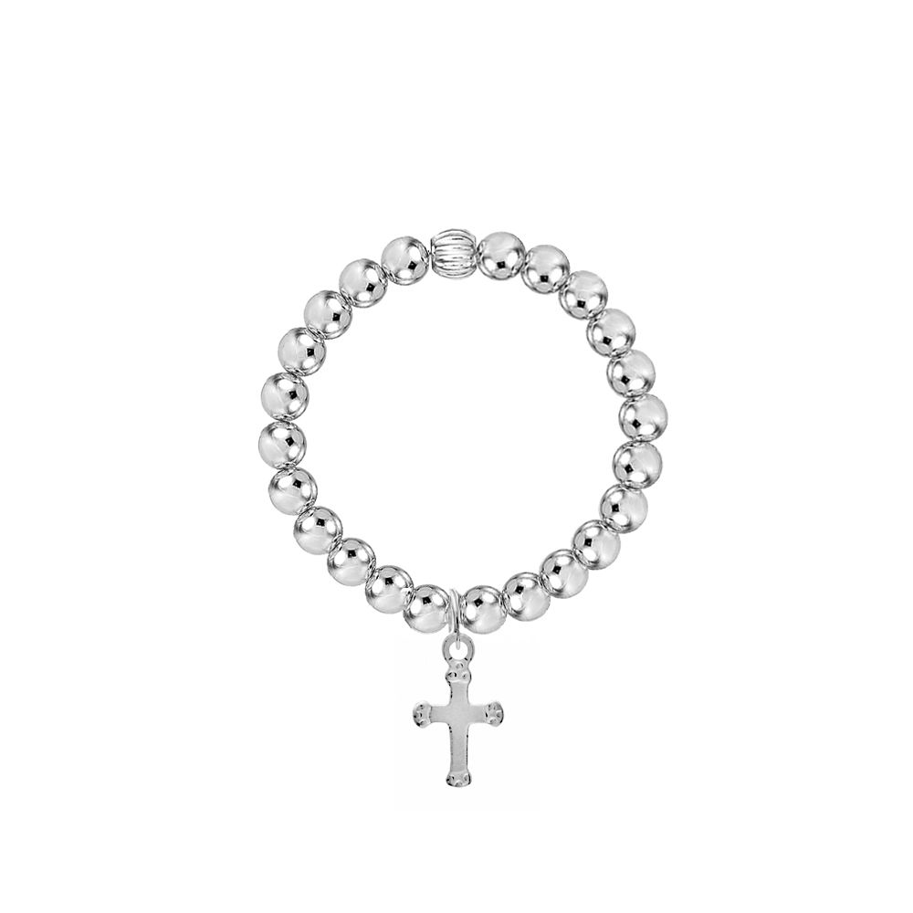 Faith Cross Silver Ring
