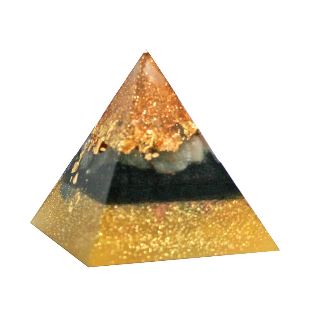 Orgonite Golden Alignment Pyramid