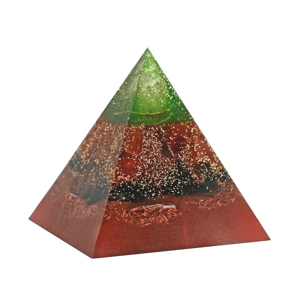 Orgonite Courage & Protection Pyramid