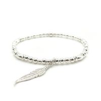 Angel Protection Silver Boho Bracelet