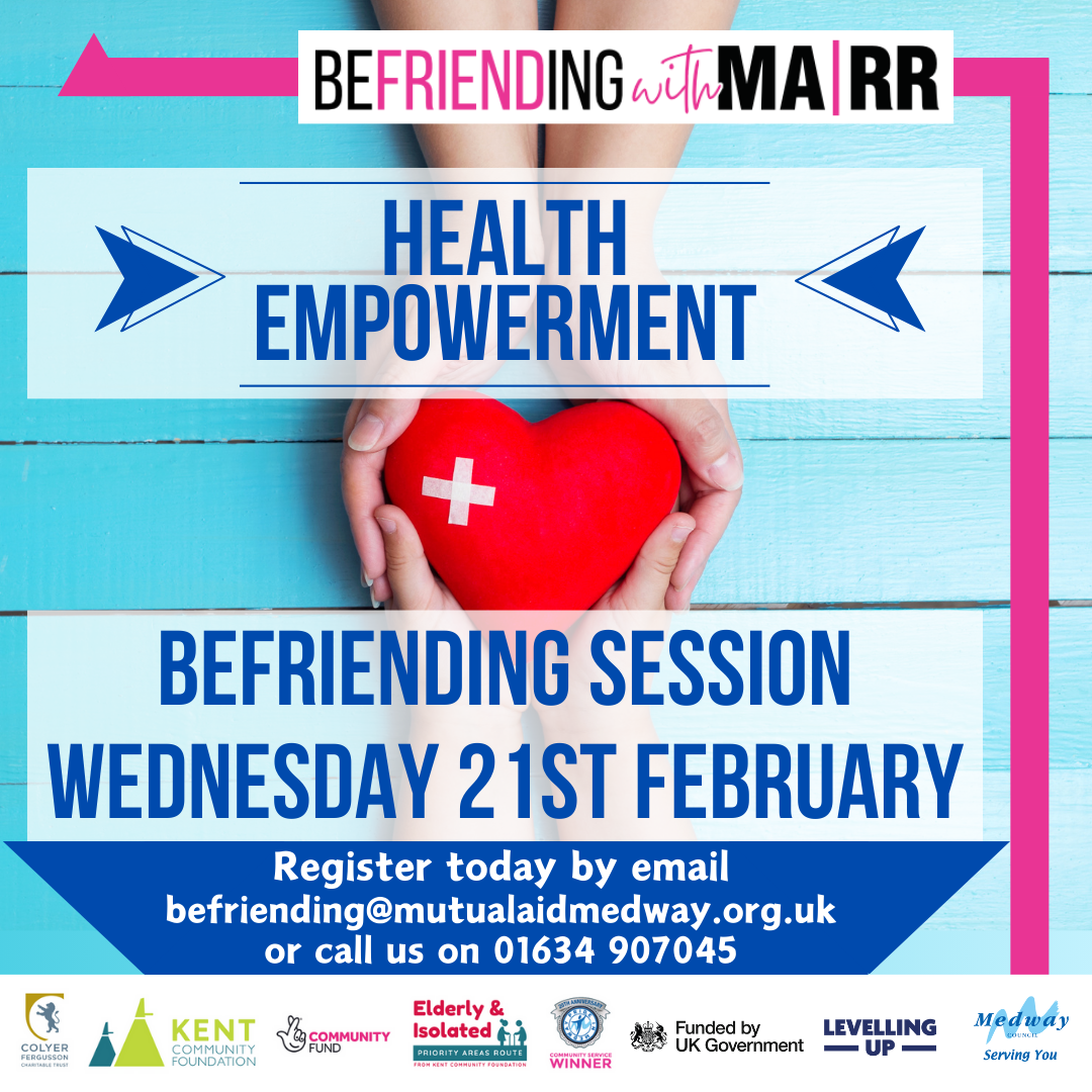 Join us for our Health Empowerment Session for thosewith long term health issues