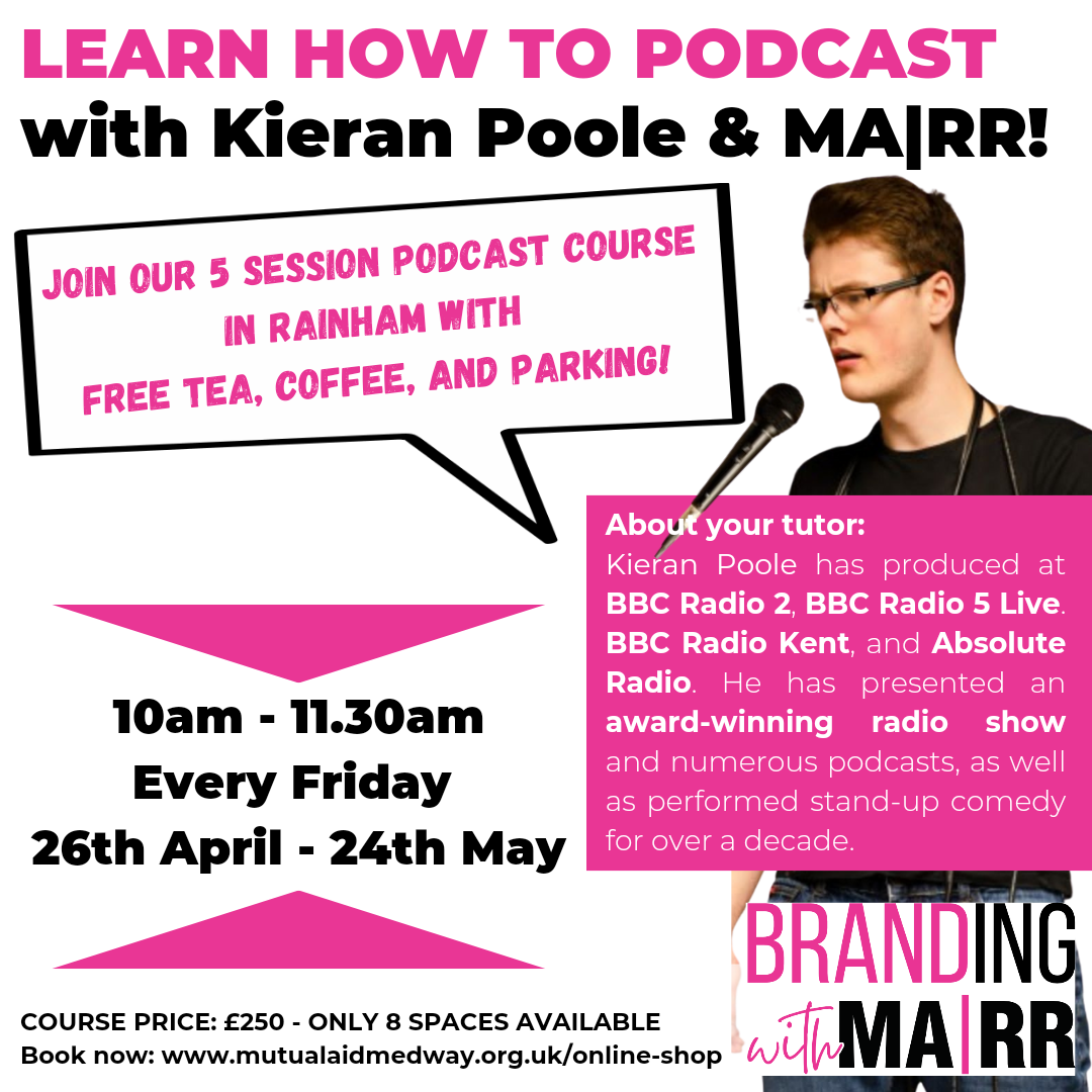 Learn how to Podcast with Kieran Poole