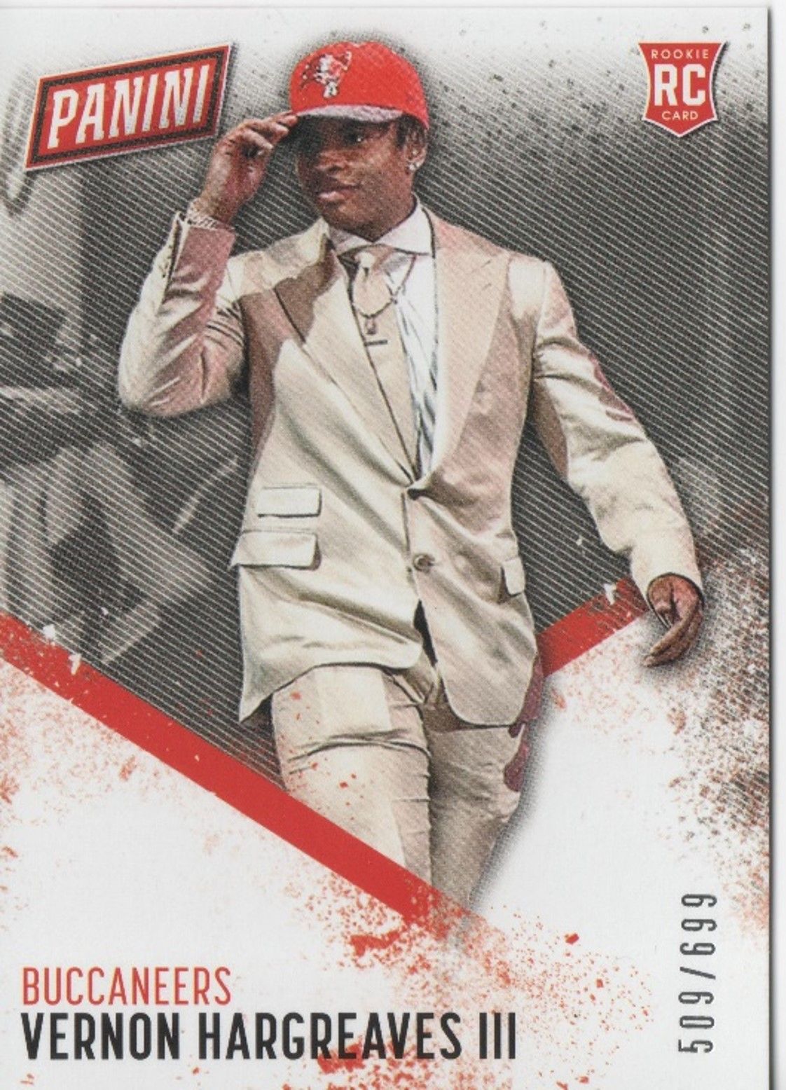 2016 Panini Fathers Day VERNON HARGREAVES III  Rookie /699