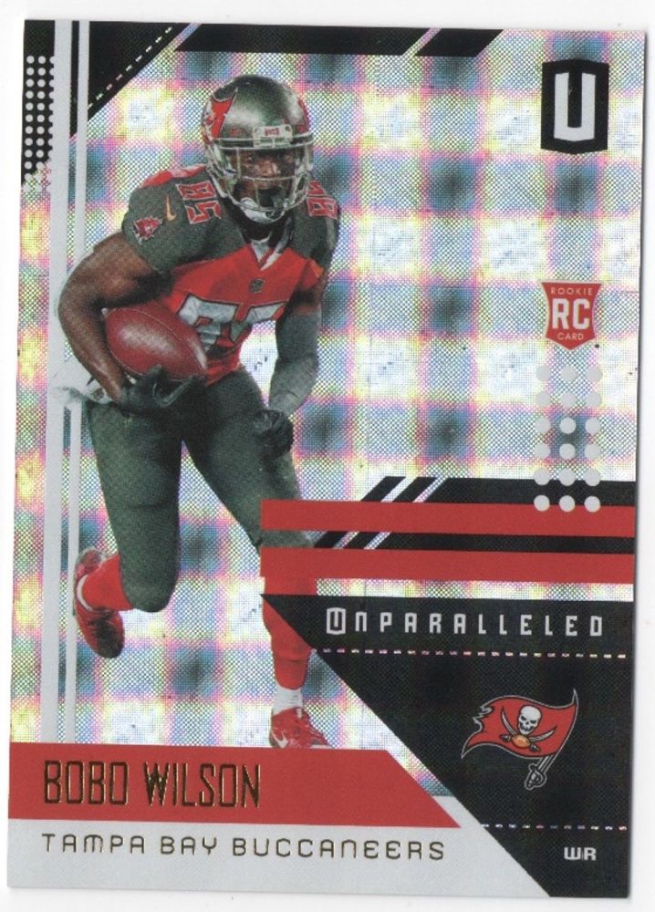 2018 Panini Unparalleled BOBO WILSON Rookie Superplaid Rookie /150 
