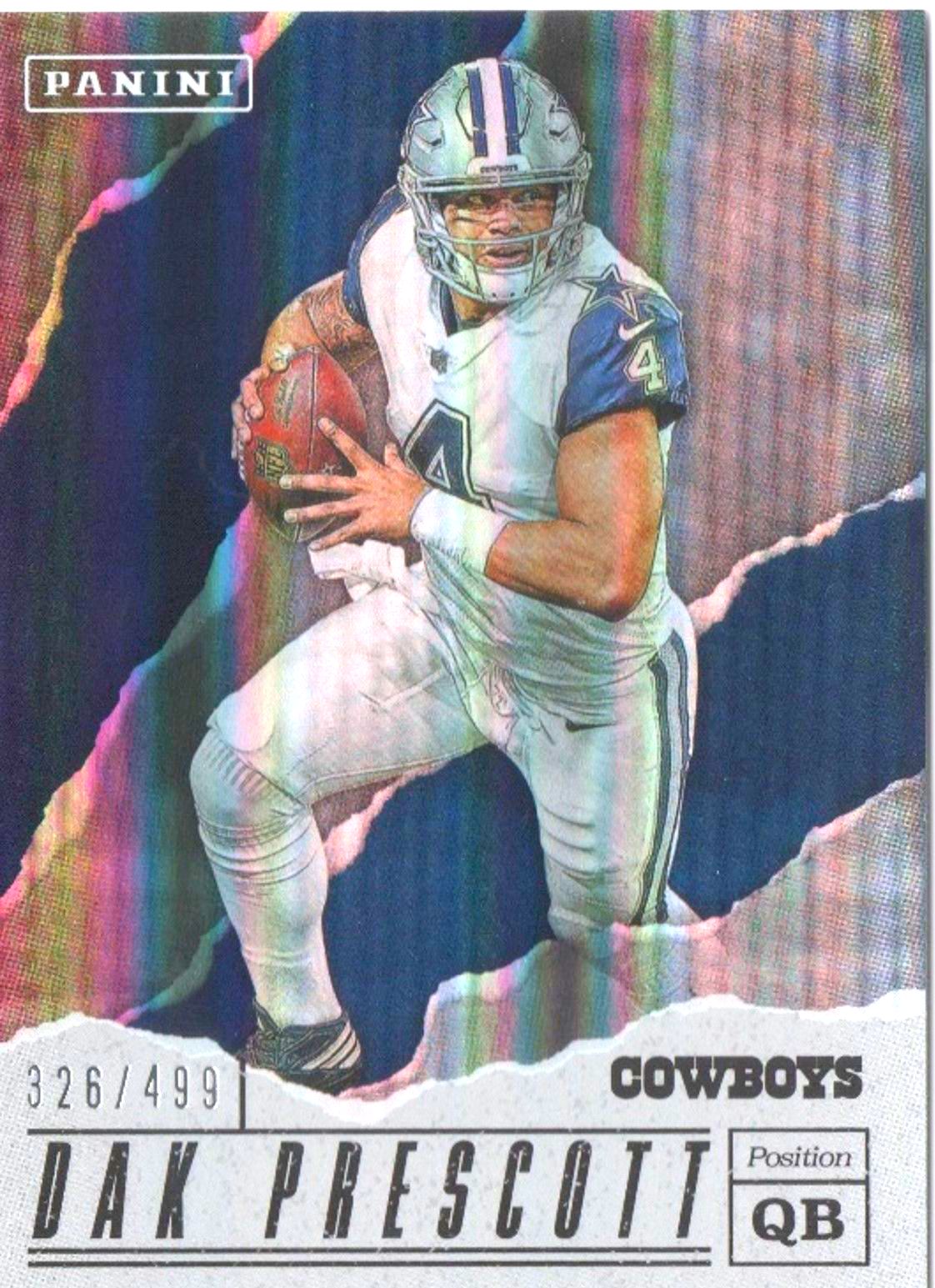 2017 Panini Fathers Day DAK PRESCOTT /499