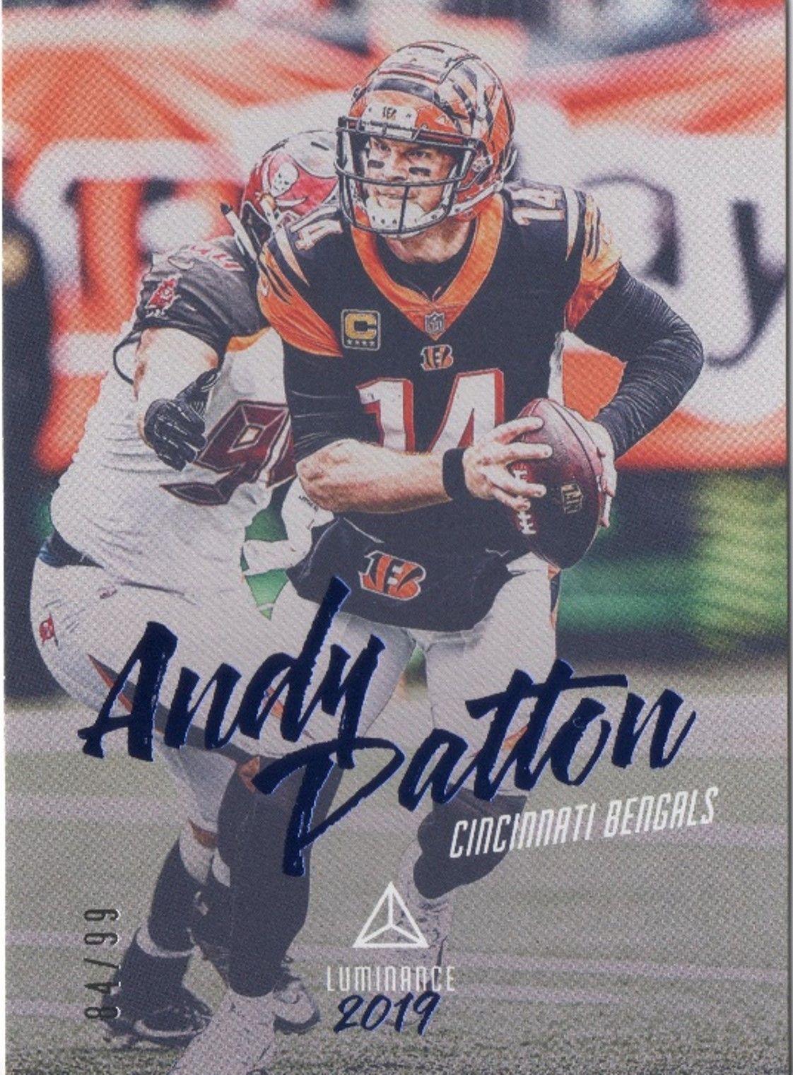 2019 Panini Luminance ANDY DALTON Blue /99