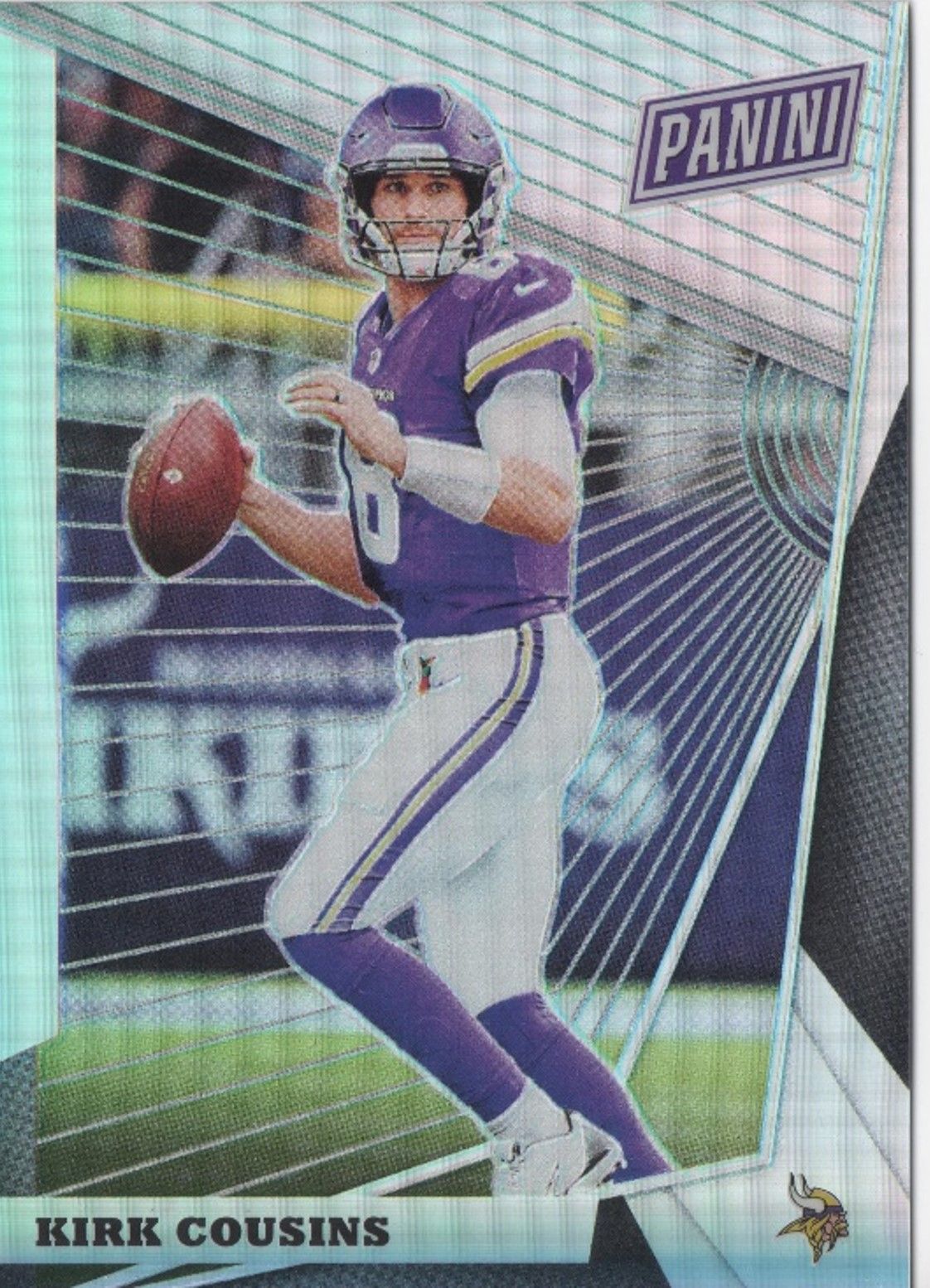 2018 Panini The National KIRK COUSINS Silver Prizm /99