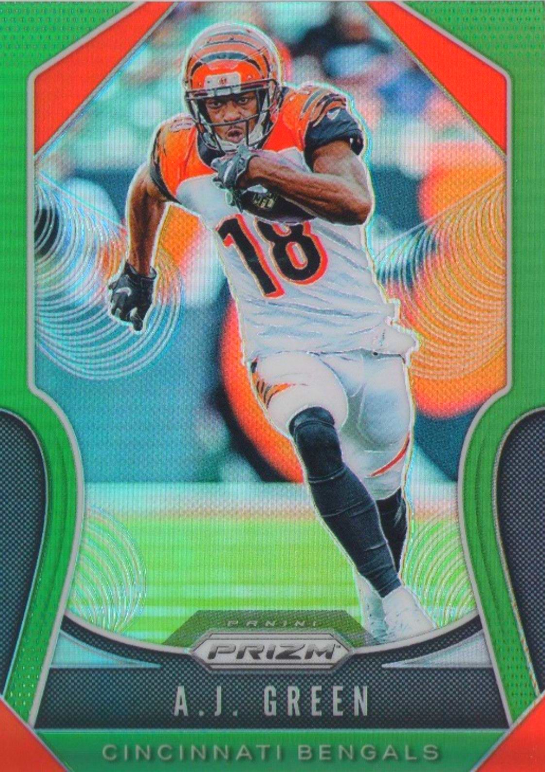 2019 Panini Prizm AJ GREEN Green Retail SP Prizm #76