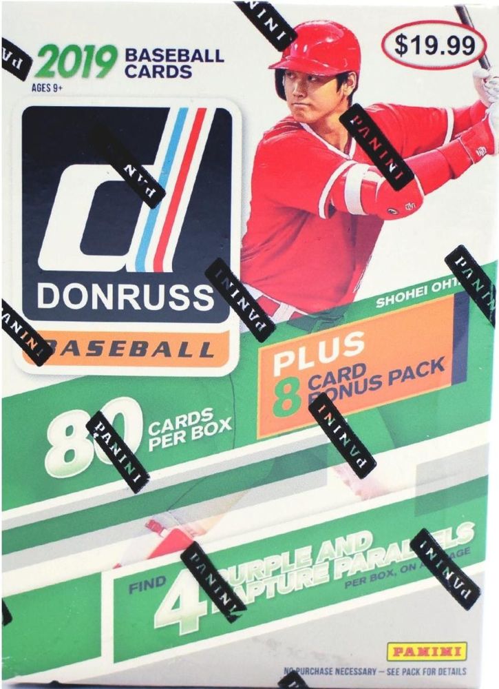 2019 Panini Donruss Baseball 11-Pack Blaster Box