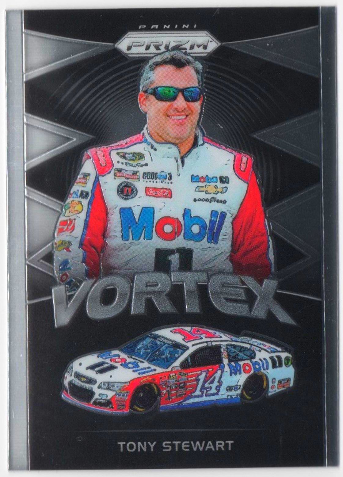 2018 Panini Prizm Racing TONY STEWART Vortex Insert #55