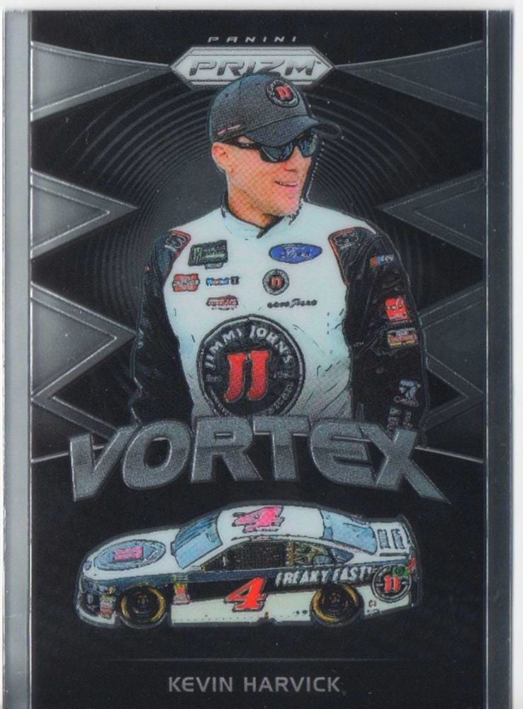 2018 Panini Prizm Racing KEVIN HARVICK Vortex Insert #51