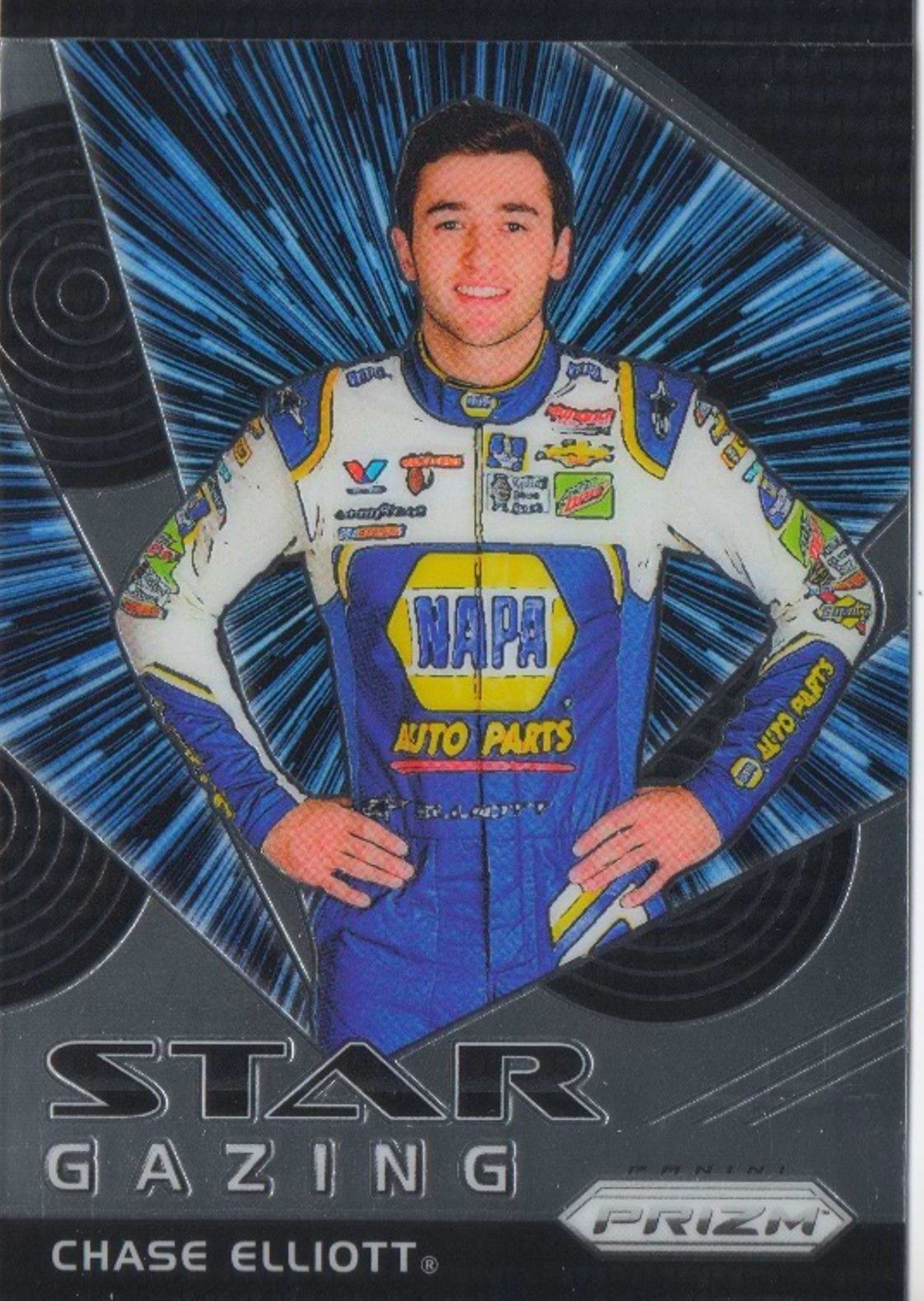 2018 Panini Prizm Racing CHASE ELLIOTT Star Gazing Insert #68