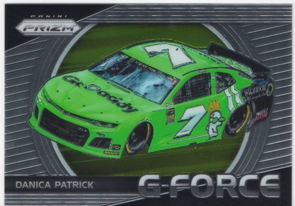 2018 Panini Prizm Racing DANICA PATRICK G-Force Insert #75