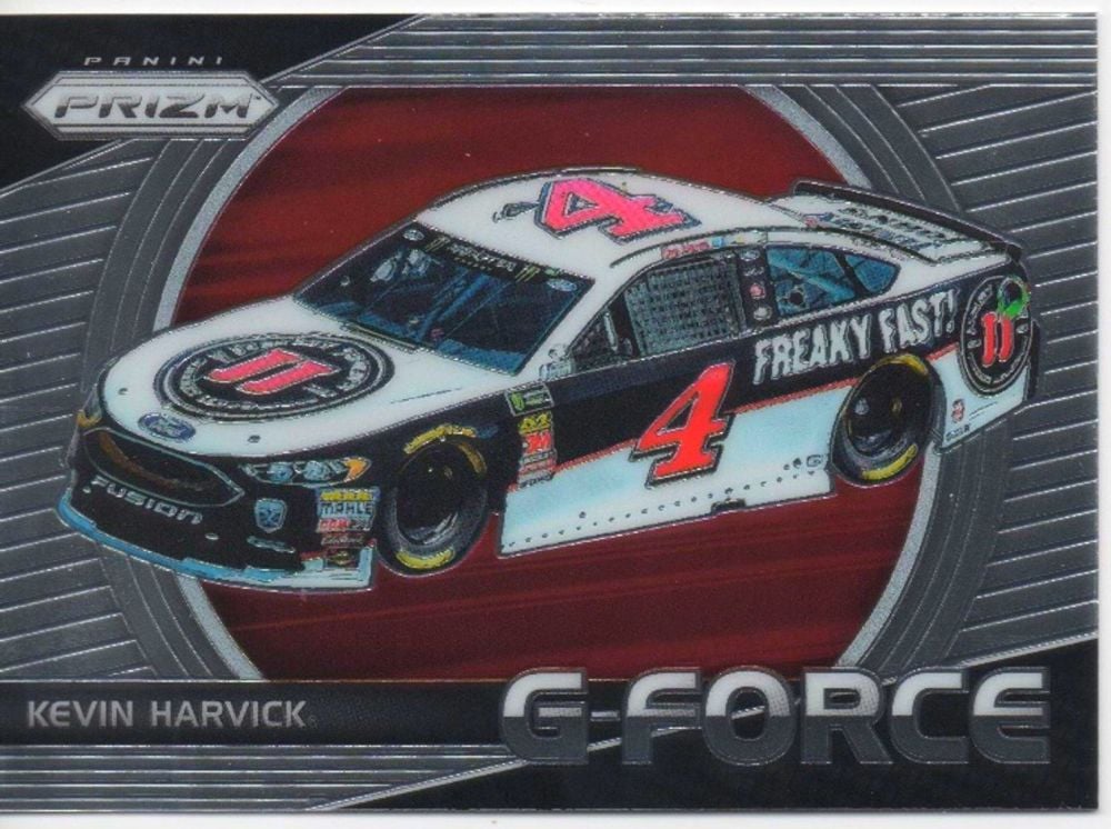 2018 Panini Prizm Racing KEVIN HARVICK G-Force #77