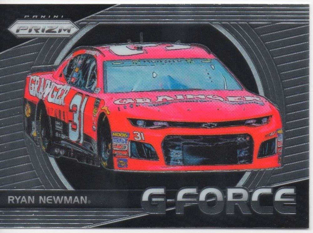 2018 Panini Prizm Racing RYAN NEWMAN G-Force Insert #76