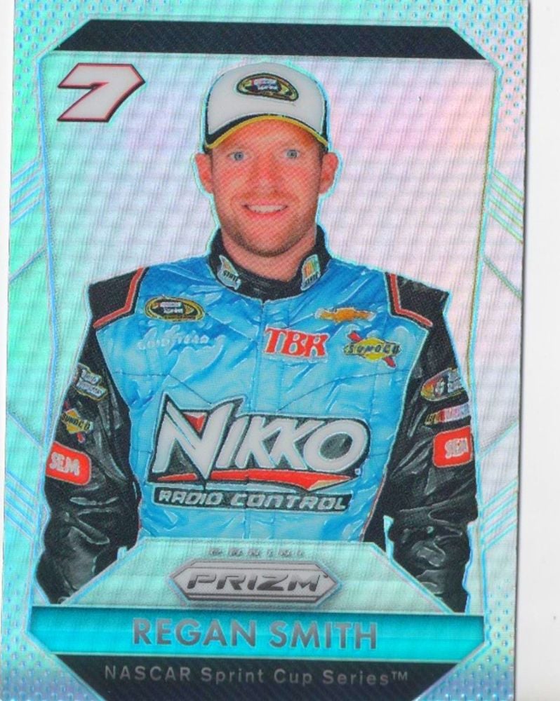 2016 Panini Prizm Racing REGAN SMITH Silver Prizm #45