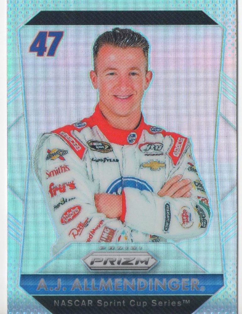 2016 Panini Prizm Racing AJ ALLMENDINGER Silver Prizm #39