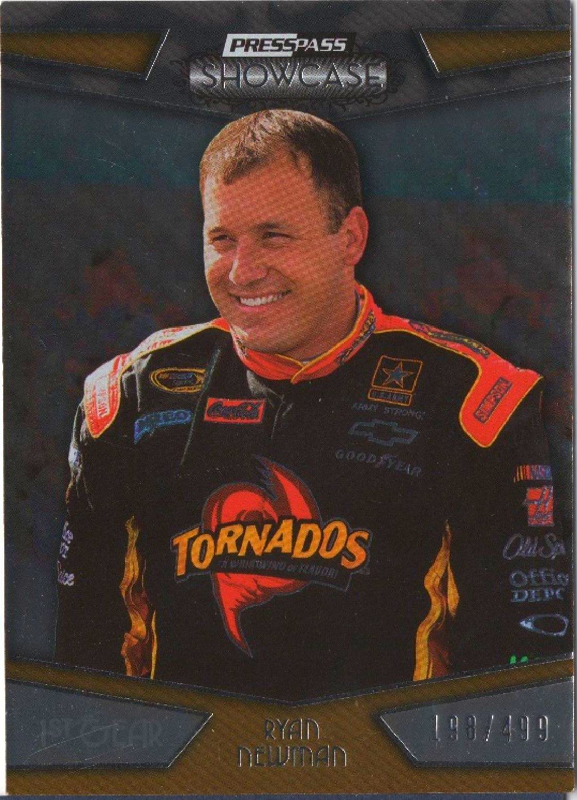 2010 Press Pass Showcase RYAN NEWMAN 1st Gear /499 #10